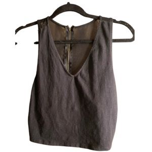 Night Out Mesh Top: Size Large.